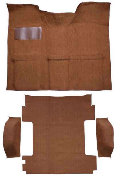 Picture of 1970-1972 GMC Jimmy 2WD Auto/3spd Column Shift Complete Loop Carpet Flooring 01 Black