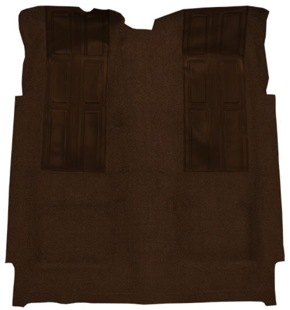 Picture of 1972-1973 Ford Torino GT with 2 Dark Brown Inserts 2DR Auto Loop Carpet Flooring 01 Black