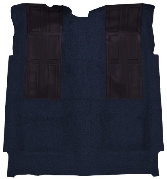Picture of 1972-1973 Ford Torino GT with 2 Dark Blue Inserts 2DR Auto Loop Carpet Flooring 01 Black