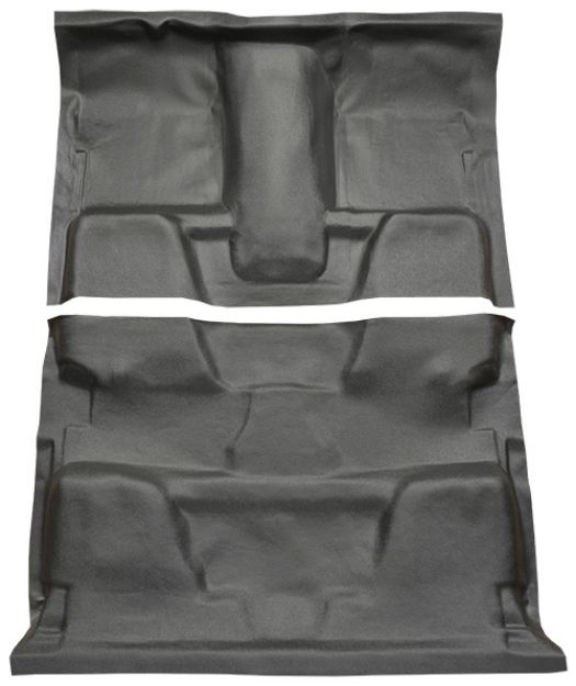 Picture of 1979-1980 GMC K3500 Crew Cab 4WD Auto/4spd Vinyl Carpet Flooring #16 Black