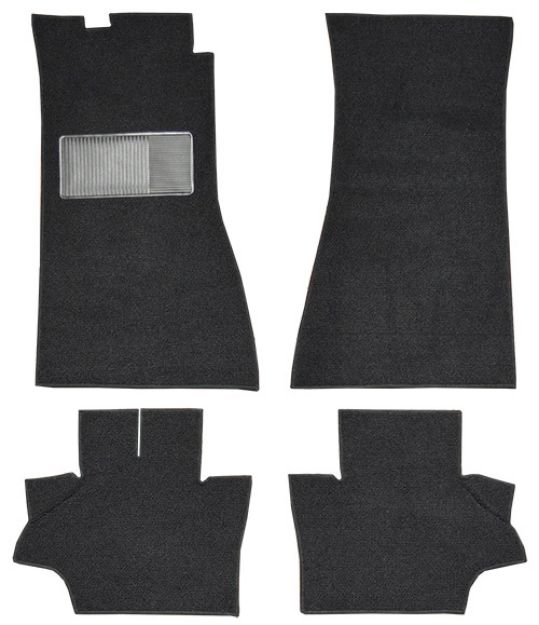 Picture of 1974 Nissan 260Z Pass Area Loop Carpet Flooring 01 Black