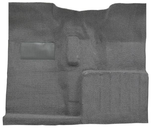 Picture of 1974-1975 Jeep CJ5 Pass Area Cutpile Carpet Flooring 801 Black