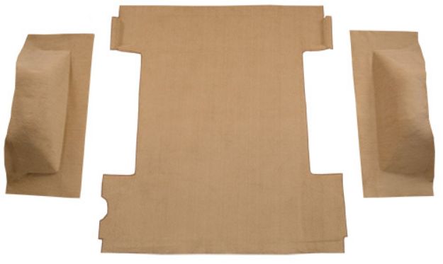 Picture of 1974-1982 Dodge Ramcharger Cargo Area Cutpile Carpet Flooring 801 Black