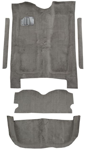 Picture of 1979-1981 GMC Caballero Complete Cutpile Carpet Flooring 801 Black