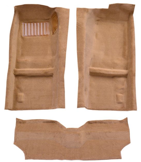 Picture of 1979-1983 Nissan 280ZX Pass Area 2 Seater Cutpile Carpet Flooring 801 Black