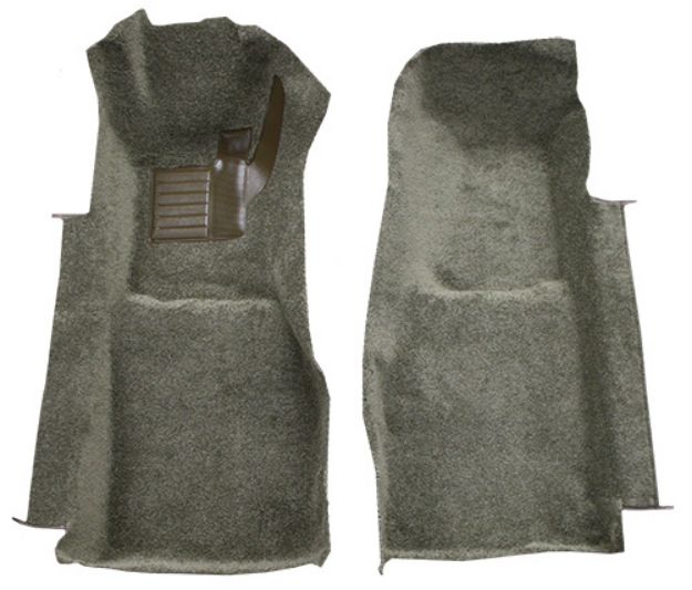 Picture of 1981-1982 Chevrolet Corvette Front Cutpile Carpet Flooring 801 Black