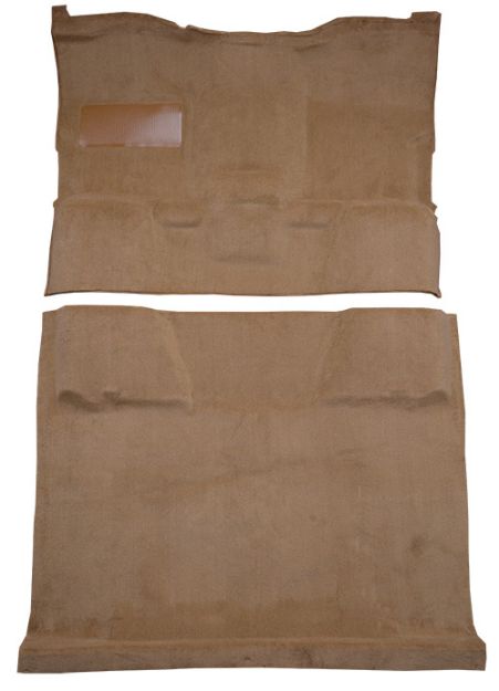 Picture of 1989-1991 GMC R2500 Suburban 2WD Auto Pass Area Cutpile Carpet Flooring 801 Black
