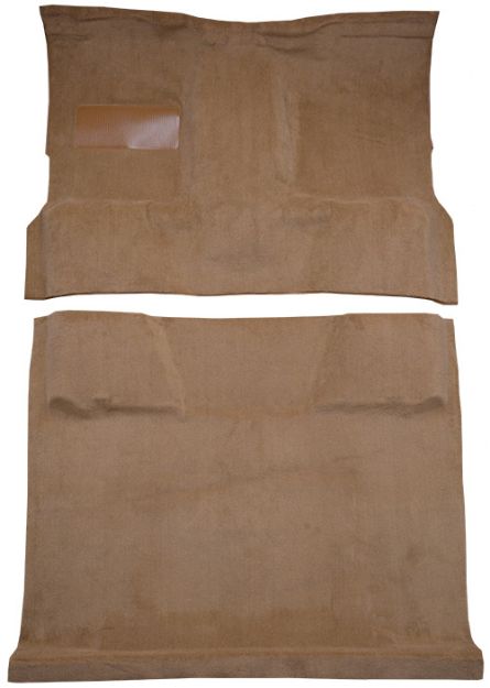 Picture of 1989-1991 GMC V2500 Suburban 4WD Pass Area Cutpile Carpet Flooring 801 Black