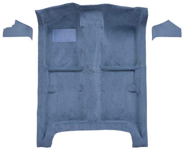 Picture of 1988 BMW M5 4DR Cutpile Carpet Flooring 801 Black