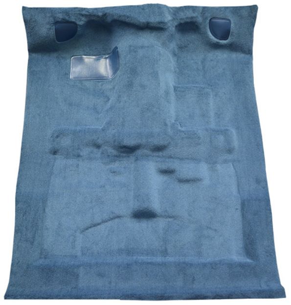 Picture of 1991-1993 GMC Sonoma Ext Cab 2WD Auto/Manual Cutpile Carpet Flooring 801 Black