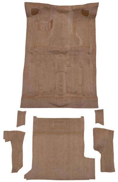 Picture of 1992-1993 GMC Jimmy 2DR Complete Cutpile Carpet Flooring 801 Black