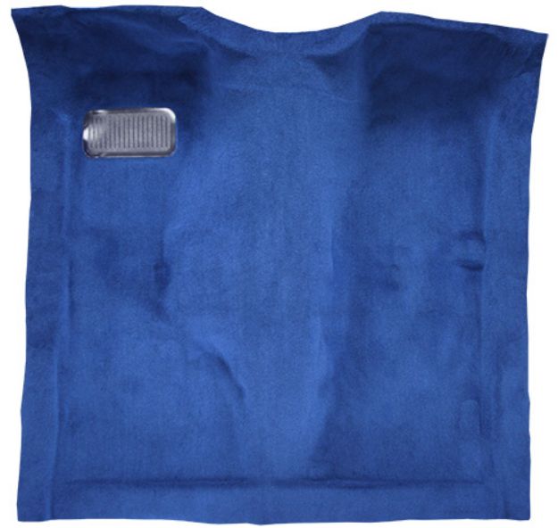 Picture of 1986-1992 Jeep Comanche Reg Cab Full Floor Cutpile Carpet Flooring 801 Black