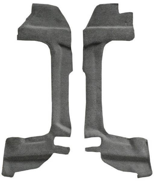 Picture of 1987-1995 Jeep Wrangler Rocker Panels Cutpile Carpet Flooring 801 Black