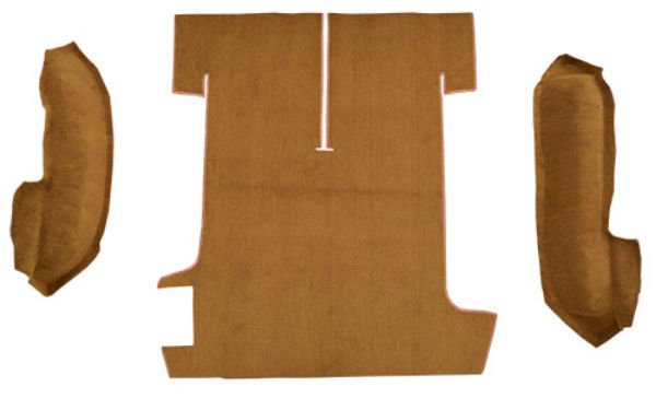 Picture of 1987-1995 Nissan Pathfinder Cargo Area Cutpile Carpet Flooring 801 Black