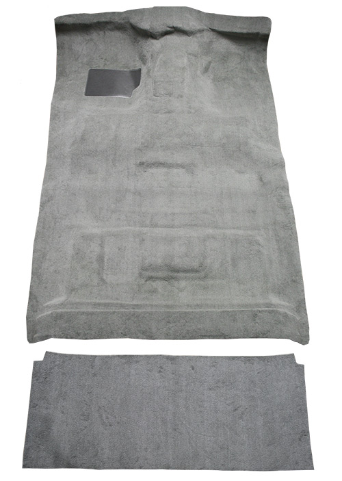 Auto Custom Carpets Molded Cutpile Carpet – 99-06 Chevy Silverado 1500 Crew Cab, 801-Black