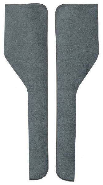 Picture of 1988-1992 Chevrolet Camaro Door Panel Inserts 2pc Cutpile Carpet Flooring 801 Black