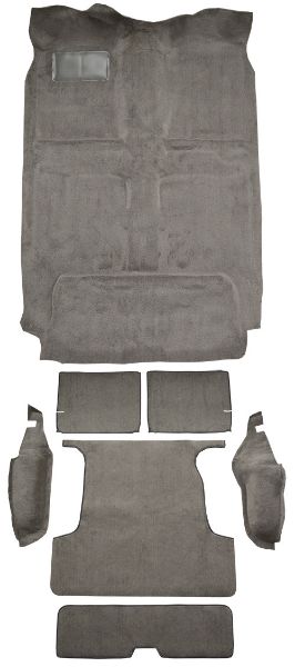 Picture of 1990-1995 Toyota 4Runner 4DR Complete Cutpile Carpet Flooring 801 Black