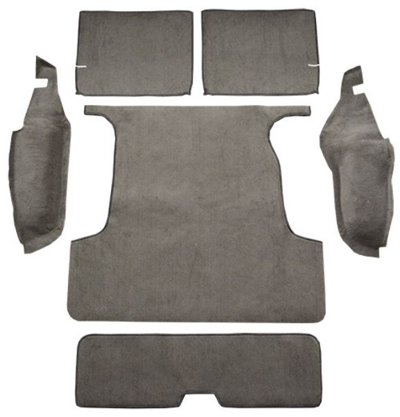 Picture of 1990-1995 Toyota 4Runner 4DR Cargo Area Cutpile Carpet Flooring 801 Black