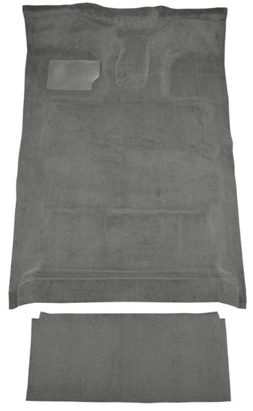 Picture of 1990-1996 Ford F-350 Crew Cab Electric 4WD Auto Low Tunnel Cutpile Carpet Flooring 801 Black