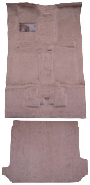 Picture of 1991-2003 Ford Explorer 2DR Complete Cutpile Carpet Flooring 801 Black