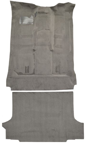 Picture of 1998-1999 GMC Yukon 2DR with Heat Vents Complete Cutpile Carpet Flooring 801 Black