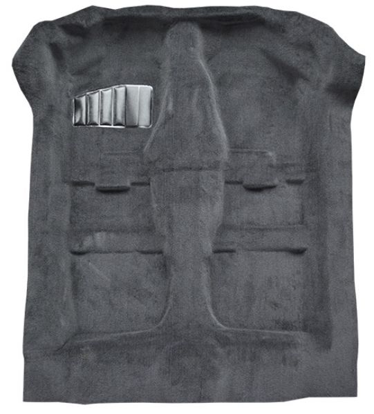 Picture of 1992-1998 Pontiac Grand Am 2DR Cutpile Carpet Flooring 801 Black