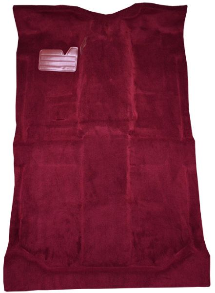 Picture of 1992-1999 GMC K2500 Suburban Pass Area with Heat Vents Cutpile Carpet Flooring 801 Black