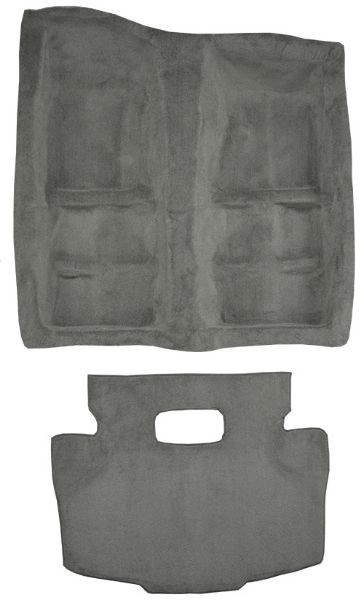Picture of 1993-1998 Toyota Supra 2DR w/o Heel Pad Complete Cutpile Carpet Flooring 801 Black