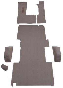 Show details for 1995-1997 Dodge B3500 Ext Van Complete Cutpile Carpet Flooring 801 Black Picture of 1995-1997 Dodge B3500 Ext Van Complete Cutpile Carpet Flooring 801 Black