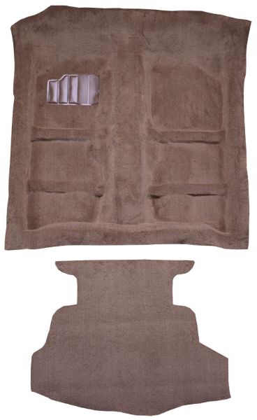 Picture of 1995-1999 Mitsubishi Eclipse GST or GS Front wheel drive Complete Coupe Cutpile Carpet Flooring 801 Black