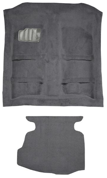 Picture of 1995-1999 Mitsubishi Eclipse GSX Complete Coupe Cutpile Carpet Flooring 801 Black