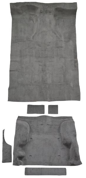 Picture of 1995-2005 Chevrolet Blazer 2DR Complete Cutpile Carpet Flooring 801 Black