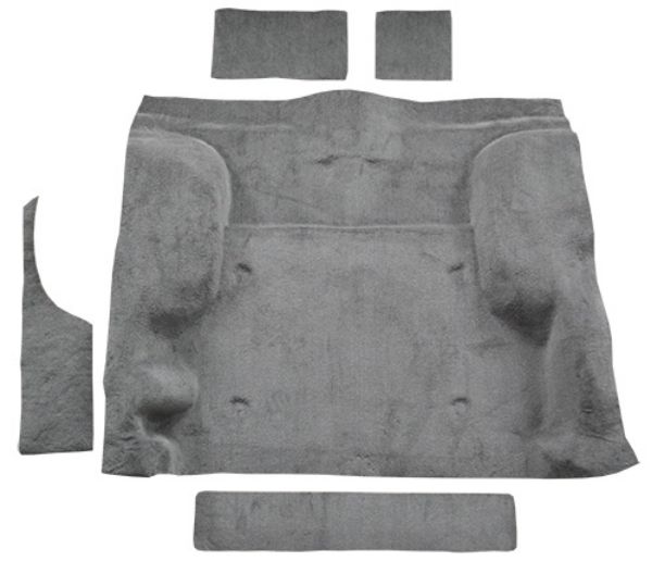 Picture of 1995-2005 Chevrolet Blazer 2DR Cargo Area Cutpile Carpet Flooring 801 Black