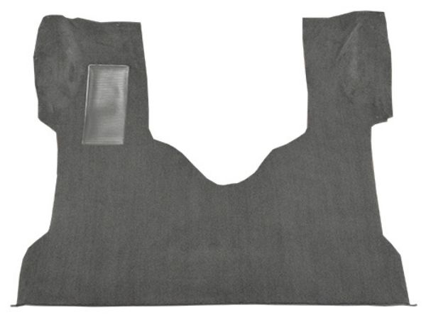 Picture of 1999-2019 Ford E-350 Super Duty Van Fits Gas or Diesel Pass Area Cutpile Carpet Flooring 801 Black