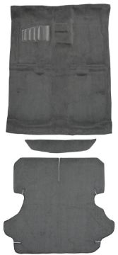 Show details for 1997-2001 Honda CR-V Complete Cutpile Carpet Flooring 801 Black Picture of 1997-2001 Honda CR-V Complete Cutpile Carpet Flooring 801 Black
