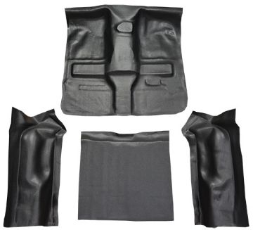 Show details for 1997-2006 Jeep Wrangler w/o Rocker Panels Complete Vinyl Carpet Flooring #16 Black Picture of 1997-2006 Jeep Wrangler w/o Rocker Panels Complete Vinyl Carpet Flooring #16 Black
