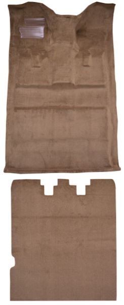 Picture of 2000-2005 Ford Excursion 4DR Complete Cutpile Carpet Flooring 801 Black