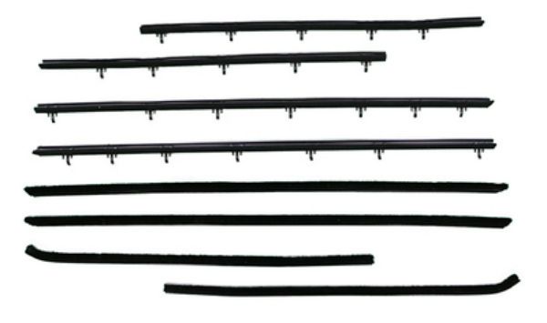 Picture of 1966-67 Skylark 2 Door Sedan Authentic Window Felts Whiskers Kit (8pcs)
