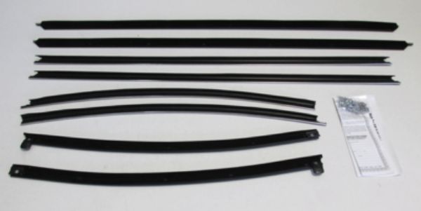 Picture of 1969 Skylark 2 Door Hardtop Authentic Window Felts Whiskers Kit (8pcs)