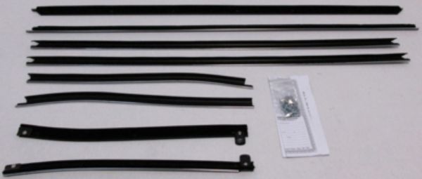 Picture of 1970-72 Skylark Convertible Authentic Window Felts Whiskers Kit (8pcs)