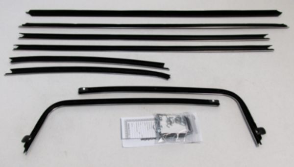 Picture of 1970-72 Skylark 2 Door Hardtop Authentic Window Felts Whiskers Kit (8pcs)