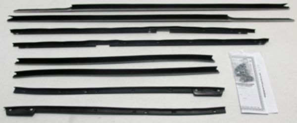 Picture of 1965-66 Buick Electra 225 Convertible Authentic Window Felts Whiskers Kit (8pcs)