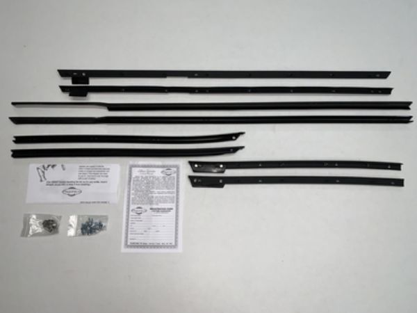Picture of 1967-68 Wildcat Convertible With Buick Special Molding Authentic Window Felts Whiskers Kit (8pcs)