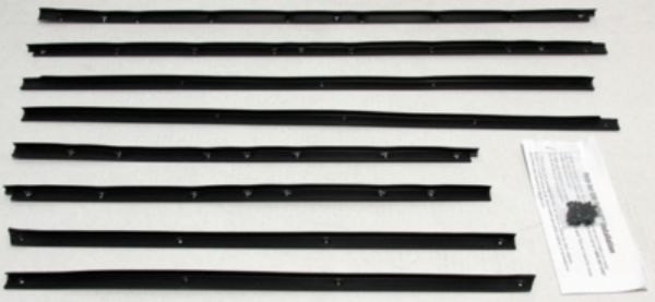 Picture of 1964 Skylark 2 Door Hardtop Replacement Window Felts Whiskers Kit (8pcs)