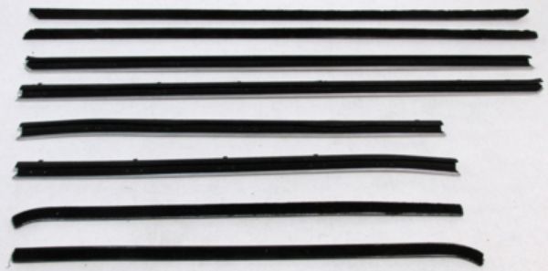 Picture of 1966-67 Skylark 2 Door Sedan Replacement Window Felts Whiskers Kit (8pcs)