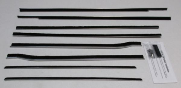 Picture of 1959-60 Convertible Authentic Window Felts Whiskers Kit (8pcs)