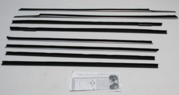 Picture of 1961 2 Door Hardtop Authentic Window Felts Whiskers Kit (8pcs)