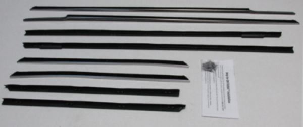 Picture of 1961-62 Convertible Authentic Window Felts Whiskers Kit (8pcs)