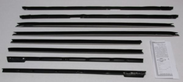 Picture of 1965-66 Deville 2 Door Hardtop Authentic Window Felts Whiskers Kit (8pcs)