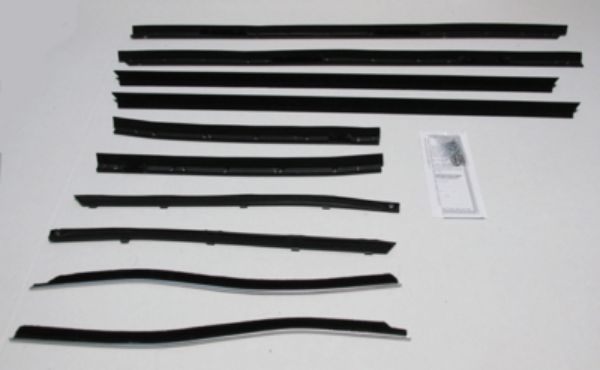 Picture of 1971-74 Eldorado Convertible Authentic Window Felts Whiskers Kit (10pcs)
